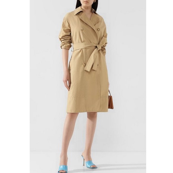 NWT Vince Drapey Tech Trench Coat for Chic Layering